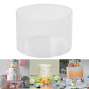 Tools Edge Smoother Cake Display Board Round Clear Acrylic Fillable Cake Stand