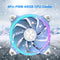 Yeston ZEAGINAL ARGB CPU Cooling Cooler Fan 4Pin PWM PC Case Heatsink Radiator