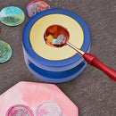 Retro Wax Seal Melting Pots Furnace Sealing Wax Stove Pot Beads Heaters (B)