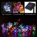 20LED 5m Solar Cherry Blossom String Light Decorative Lamp (Four Colors) Newly