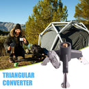 Outdoor Camping Hiking Tripod Gas Stove Connector Long Tank Gas Bottle Converter
