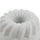 Silicone Cake Molds 6 inch Round Spiral Savoirin Pan Baking Tray (Blue A)