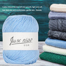 50g Pure Cotton Thin Yarn Crochet Knitting Baby Threads Soft Material DIY Tools