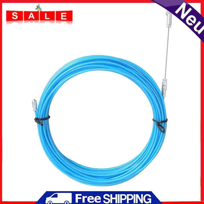 Electric Cable Puller Guide Device Fish Tape Reel Conduit Ducting Rodder Pulling