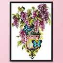 Fascination Light 14CT Stamped Cotton DIY Cross Stitch Embroidery (H794)