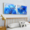 DIY Diamond Painting Full Round Drill Blue Rose Rhinestone Modern Handmade Craft