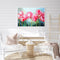 Pink Tulip Flower Hand Painted Oil Painting By Numbers Set Gift No Frame 40x30cm