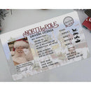 Licence Christmas Decorations Driving License Santa License Santa's Sleigh Lost