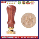 Wax Seal Stamp with Handle Lacquered Print Embossed Seal Invitation Decoratio