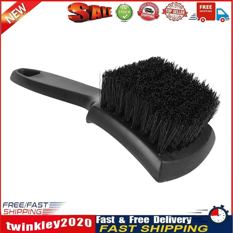 Car Wheel Tire Rim Scrub Brush Auto Detailing Brush Washing Cleaning Tool Newly