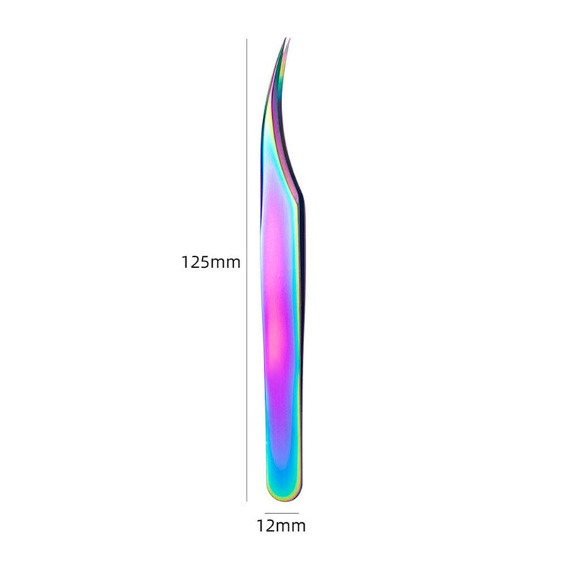 Durable Eyelash Extension Tweezers Volume Lashes Makeup Tool for Salon Home