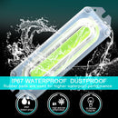 12V 1 to 4 COB LED Car Motorcycle Strobe Light Grill Flashing Lamp (Blue) Newly