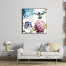 5D Diamond Painting Ink Bird Full Round Drill DIY Rhinestone Picture Home Decor