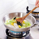 Non-stick Wooden Cookware With Long Handle Spatula 1 x Z8F4 Flat Shovel L8U0