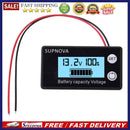 DC 8V-100V Lead Acid Lithium Car Motorcycle Voltmeter Battery Capacity Indica