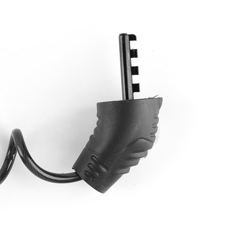 Steel Cable Security Bicycle Password Lock 4 Digit Anti-Theft Bike Helmet L