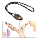 5X Survival Whistle Camping Emergency Gear Safety Outdoor Strap Whistles F1K8