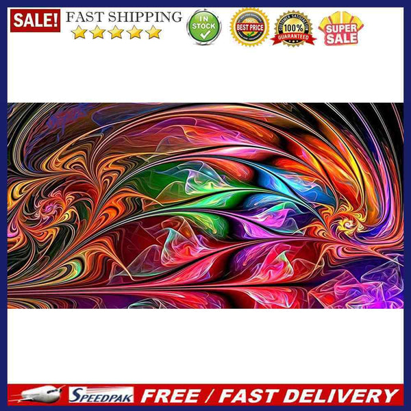 DIY Hand Painted Paint By Numbers Oil Canvas Picture Colored Light Kit Art Decor