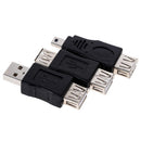 10pcs USB3. 0 OTG 5pin F/M Charger Adapter Converter USB Male to Female