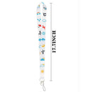 Keychain Gym Key Chain Mobile Phone Lanyards Neck Strap Mobile Phone Straps