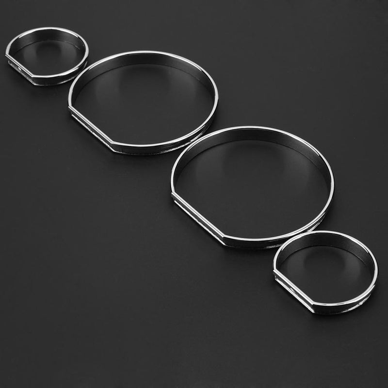 4pcs/set Car Front Dashboard Frame Instrument Panel Frame Styling Parts for E46