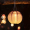 10 inch Waterproof Solar Lantern Outdoor Gradient Hanging Decor (Purple)