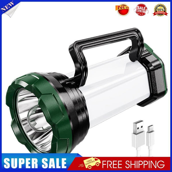 Powerful LED Flashlight Waterproof Fishing Searchlight Outdoor Camping Lamp