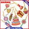 10pcs Cartoon Greeting Cards Pendants Diamond Painting Single Side Special Shape