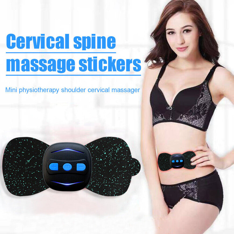 Portable Cervical Spine Mini Massage Patch Muscle Relax Neck Massager (Set)