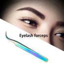 Accurate Eyebrow Makeup Tools Professional Eyelash Extensions Flat Tip Tweeze