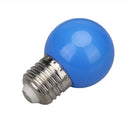Colorful Globe Light Bulb E27 3W SMD2835 LED Lamp Bar Home Decor (Blue) Newly