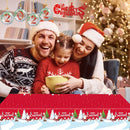 Disposable Xmas Dining Table Cloth Waterproof Coffee Desk Cover Festive Supplies