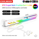 COOLMOON GT8 Horizontal GPU Support 5V ARGB Bracket Video Card Stand GPU Ho