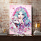 5D DIY Special Shaped Diamond Painting Girl Embroidery Kits Living Room Decor