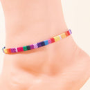 Valentine's day Gifts Rope Bracelet Gift For Couple Foot Rope Weave Anklet