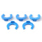 50pcs OD Tube PE Pipe Fitting Blue Clip C-ring RO Water Filter System (1/4)