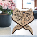 Wooden Eid Al-Fitr Islamic Book Shelf Bible Quran Book Stand Holder (1) Newly