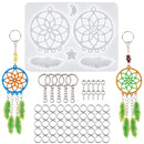 1 Set Dream Catcher Decoration Mold Silicone Mold DIY Handmade Craft Attachments