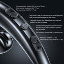 Bone Conduction Headphones Painless Wearing No Ear Plug Headset with Microphone