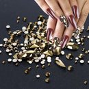 Diamond Flatback Rhinestone Nail Art Rhinestones Bottom Crystal Glitter Glass