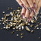 Diamond Flatback Rhinestone Nail Art Rhinestones Bottom Crystal Glitter Glass