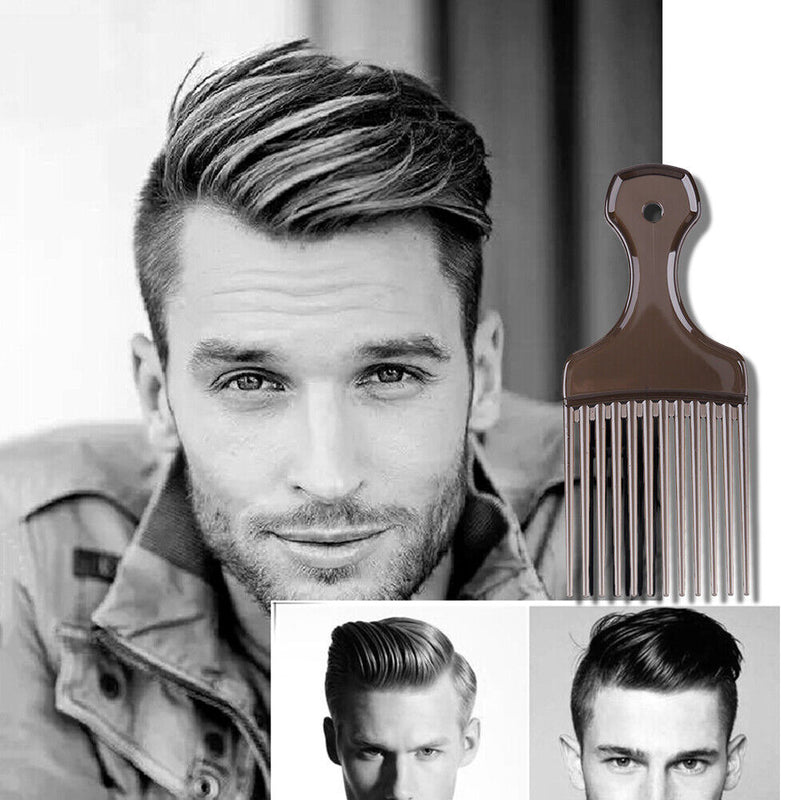 Hair Fork Comb Hairdressing Curly Massage Insert Brush Hairbrush Styling Tool