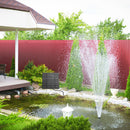 7V 200L/H Outdoor Fish Tank Fountain Pool Pond Solar Panel Water Pump Kits