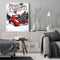 Christmas Car Drawing Frameless DIY Oil Paint by Numbers Canvas Home Decor