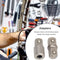2pcs Extension Wrench 1/4 3/8 Wrench-sleeve Adapter Drive Socket Converter Newly