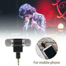 3.5mm Mini Jack Microphone Stereo Mic For Recording Mobile Phone Studio S7Z8
