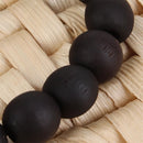 Buddhist Women Men Prayer Beads Buddha Bracelet Wood Bead Bangle Copper Coin