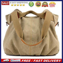 Canvas Bags Large Capacity Handbag Women Simple Shoulder Shopping Travel Bags
