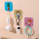 No Trace Paste Random Color Key Hook Wall Hook Sticky Hook Towel Holder