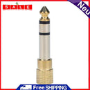 3.5mm Female to 6.5mm Male Headphones Stereo Microphone Jack Adapter Audio